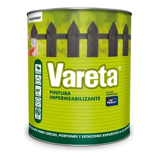 VARETA PINTURA IMPERMEABLE PARA MADERA CANECA