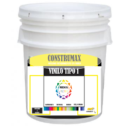 VINILO MEGA COLORS CONSTRUMAX TIPO 1 1/2 CUÑETE