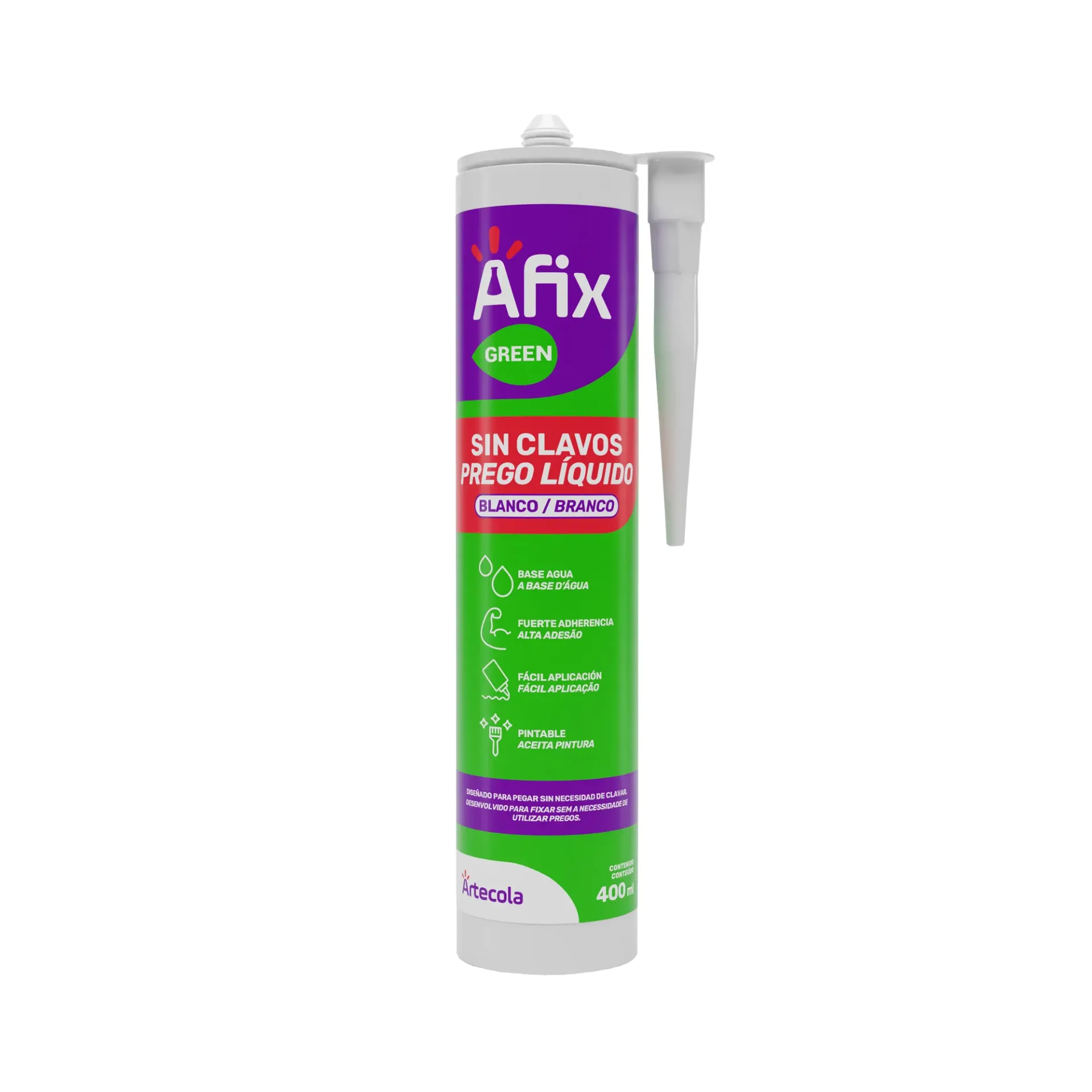 ADHESIVO AFIX SIN CLAVOS 400 GR
