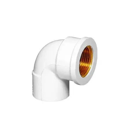 CODO PVC CON INSERTO ROSCADO EN BRONCE 1/2