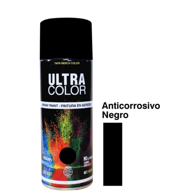 AEROSOL POWER COLORS  ANTICORROSIVO NEGRO
