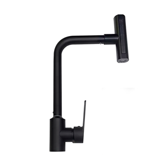 LLAVE LAVAPLATOS MONO CONTROL PLASTICA 4 FUNCIONES PRADA CROMADA