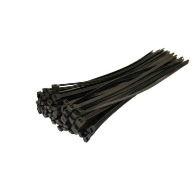 AMARRE PLASTICO NEGRO 4.8 MM 30 CM PQ*100