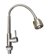 LLAVE MESON FLEXIBLE METALICA EN ACERO INOXIDABLE UNIFER