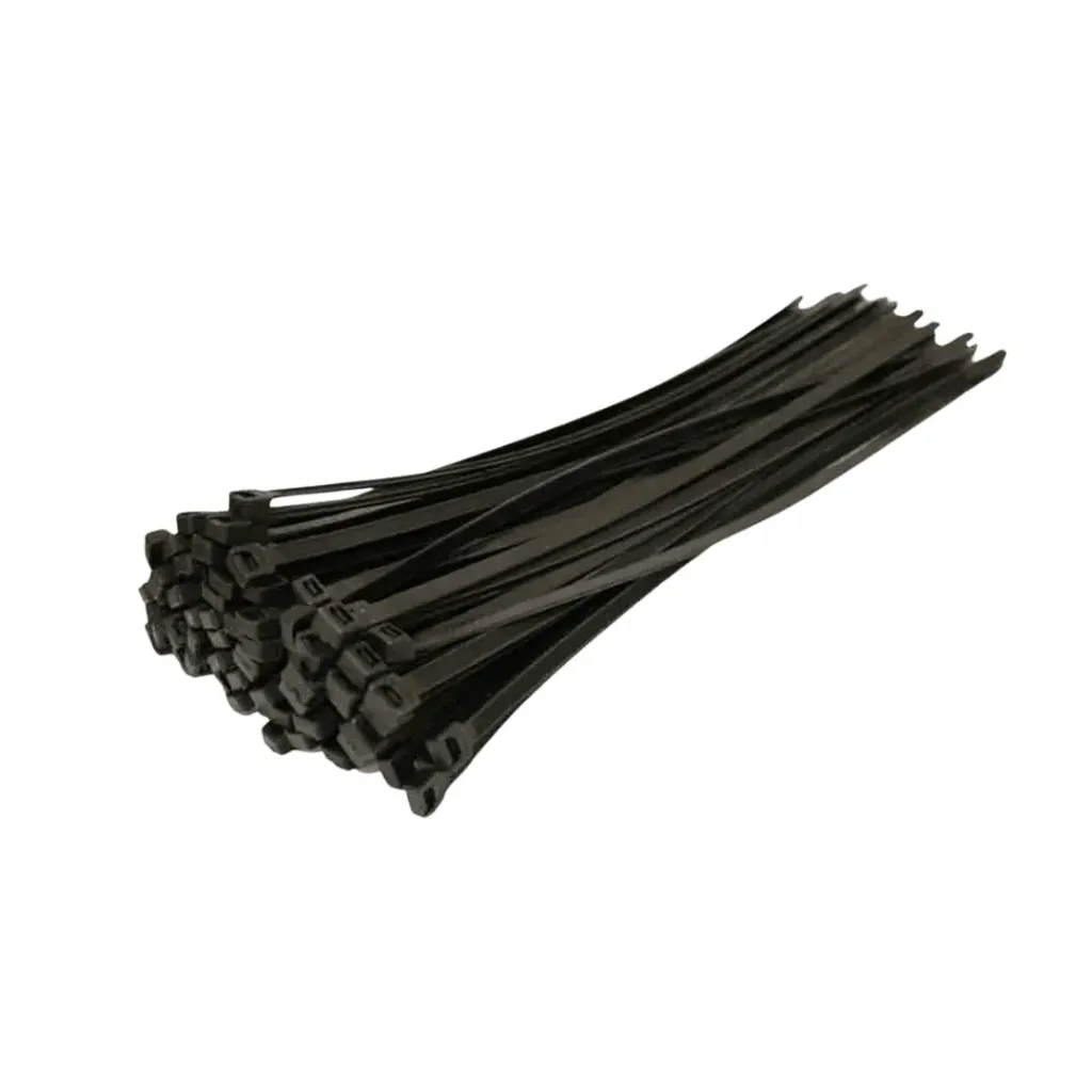 AMARRE PLASTICO NEGRO 7.2 MM X 60 CM