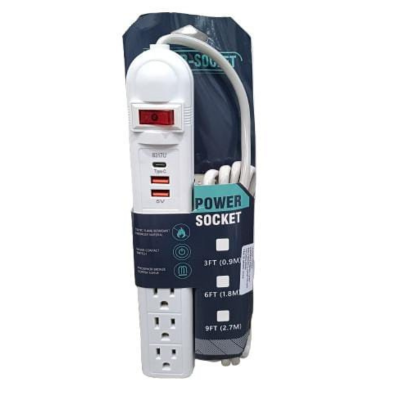 MULTITOMA MULTIFUNCIONAL 2 PUERTOS USB + PUERTO TIPO C