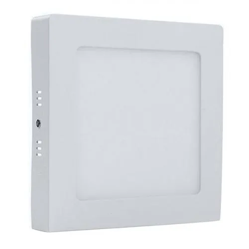 PANEL LED CUADRADO  12 W SOBRE PONER