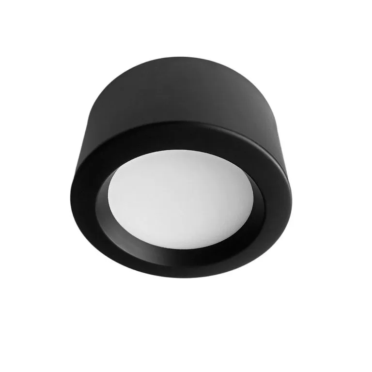 BALA LED NEGRA REDONDA  5 W LUZ BLANCA