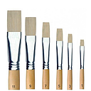 PINCEL PLANO #2 PAQ X 12