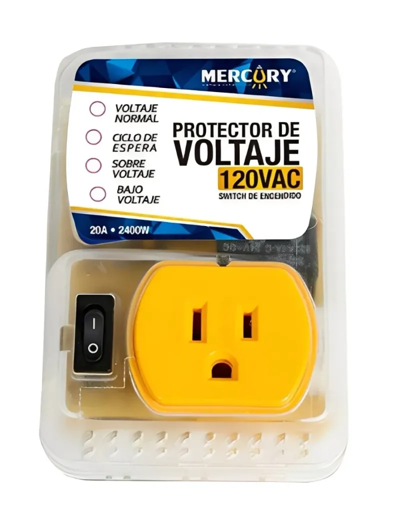 PROTECTOR DE VOLTAJE MERCURY 20 AMP- 120V
