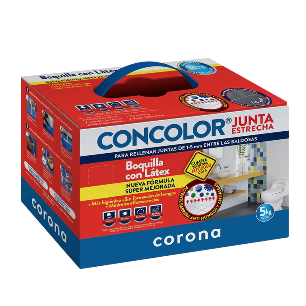 BOQUILLA CONCOLOR 2 KILOS NEGRA