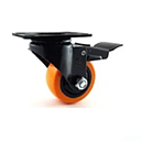 RODACHINA NARANJA CON FRENO 2