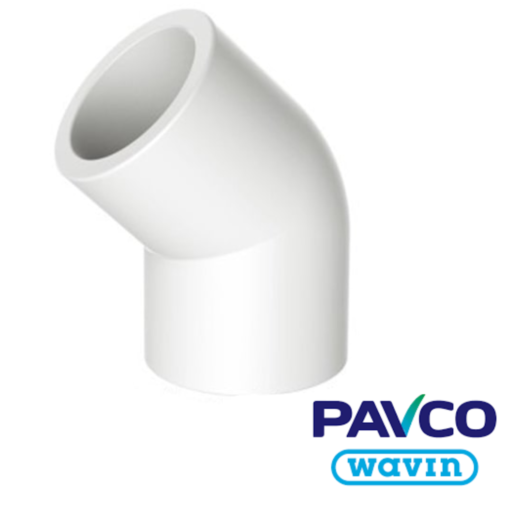 SEMI CODO PVC PAVCO 1/2