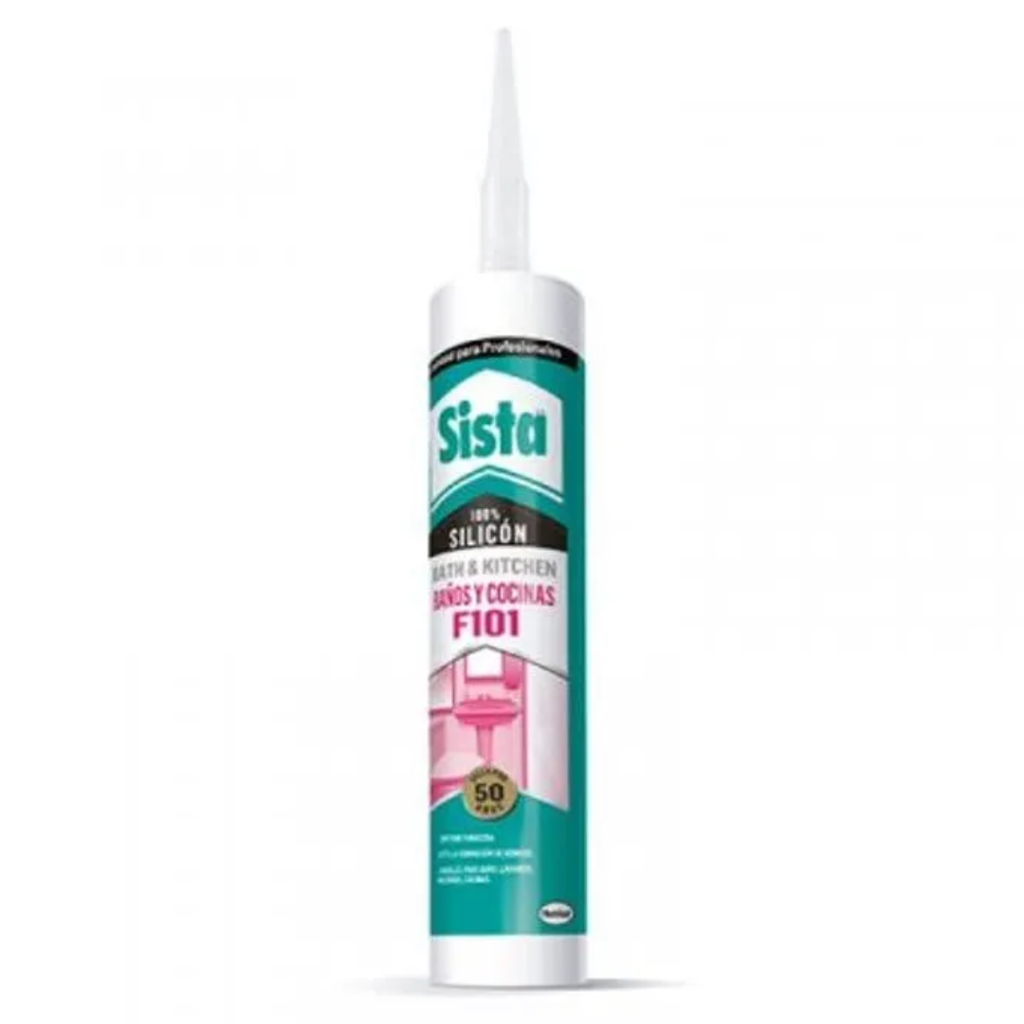 SILICONA SISTA  ANTIHONGOS BLANCA