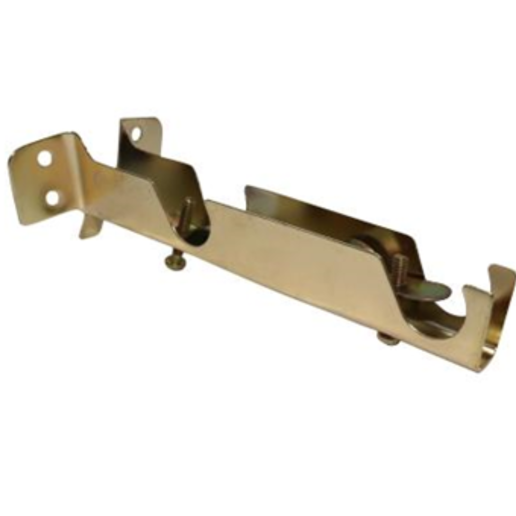 SOPORTE  METALICO DOBLE  DORADO
