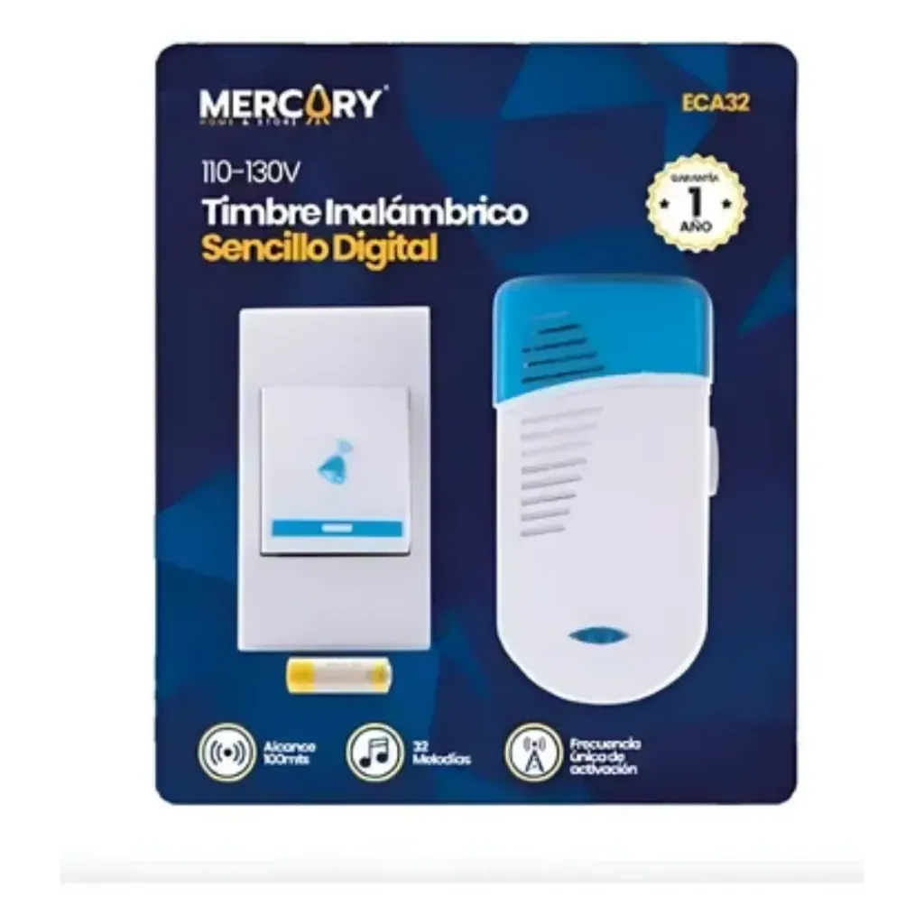 TIMBRE INALAMBRICO MERCURY