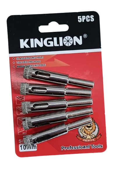 BROCA PARA VIDRIO O PORCELANATO 10MM X 5 UND