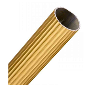 TUBO CORTINA ALUMINIO DORADO 1"