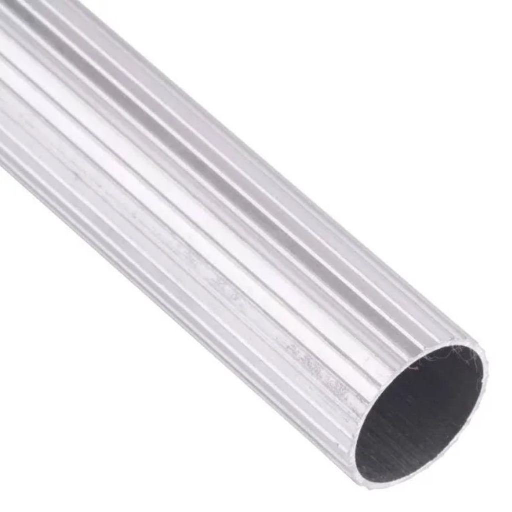 TUBO CORTINA ALUMINIO PLATEADO 3/4