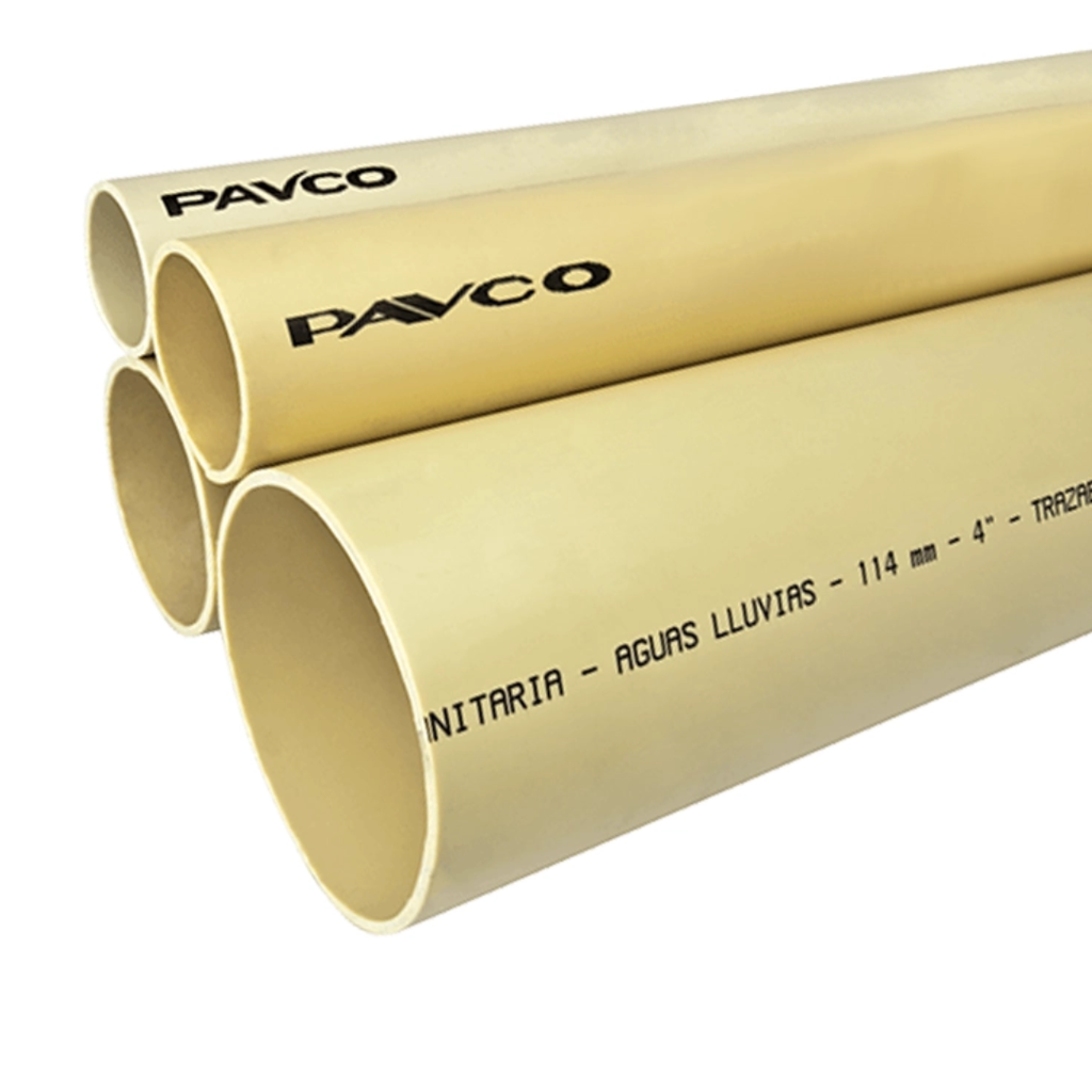TUBO SANITARIO PAVCO 4"