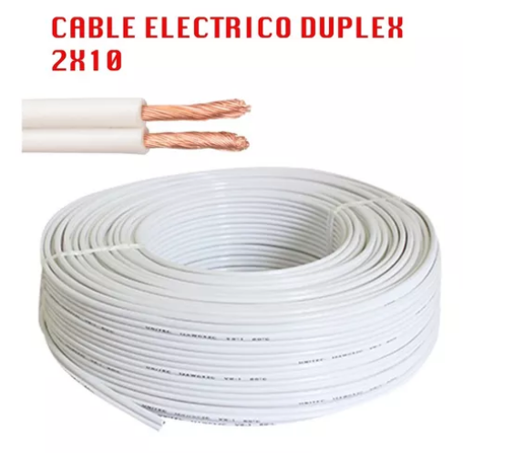 CABLE DUPLEX  2*10 ECONOMICO