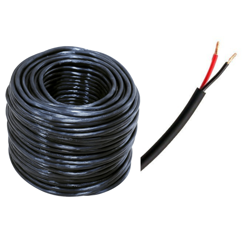 CABLE ENCAUCHETADO X2 ROLLO X 50 METROS 2X10