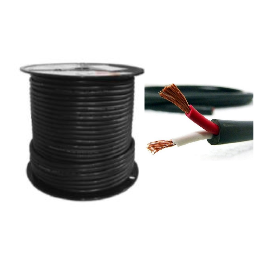 CABLE ENCAUCHETADO X2 ROLLO X 50 METROS 2X12