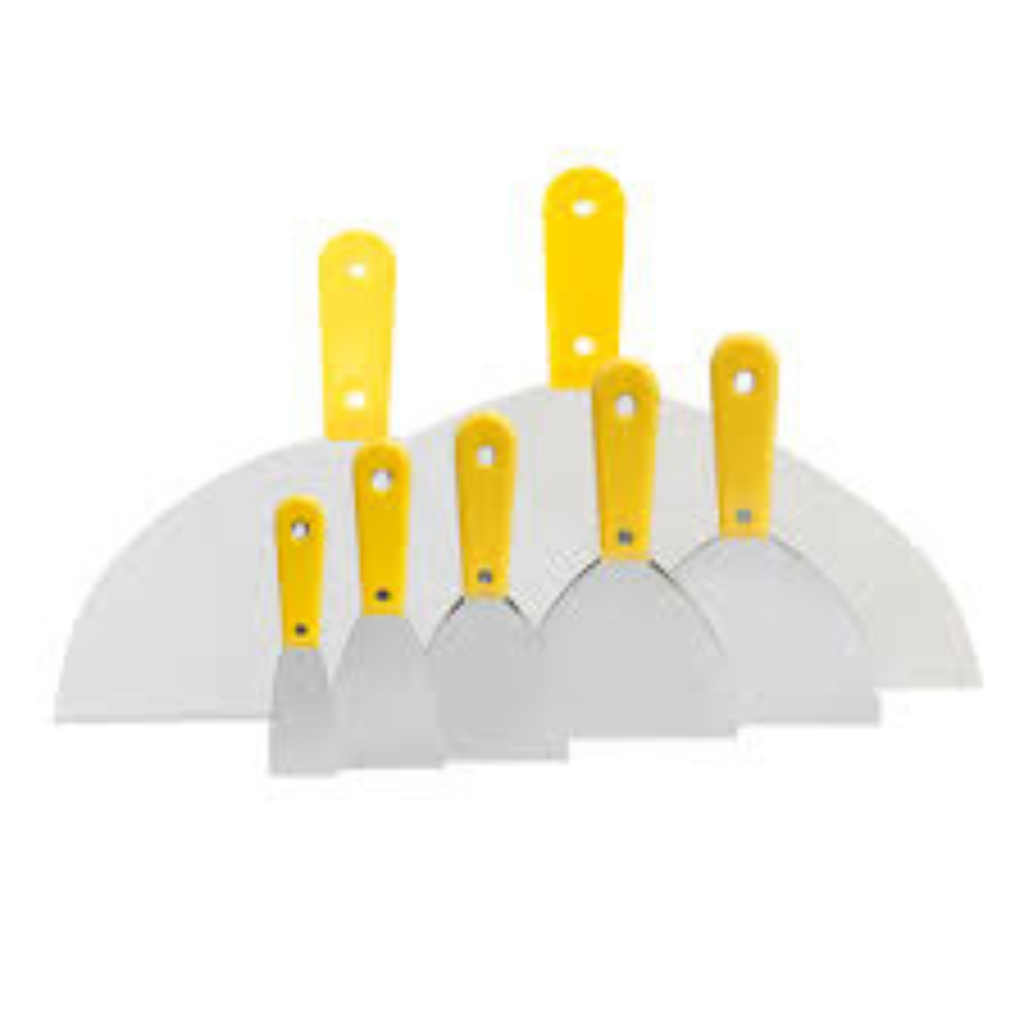 ESPATULA METALICA MANGO PLASTICO 2"