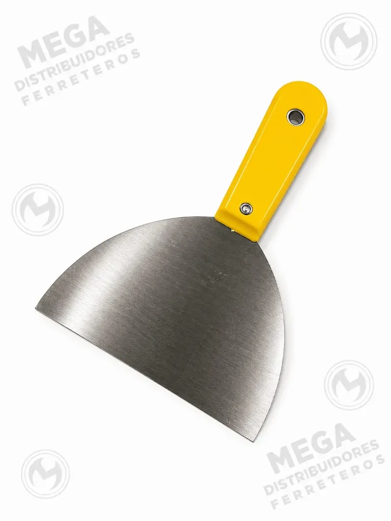 ESPATULA METALICA MANGO PLASTICO 6"