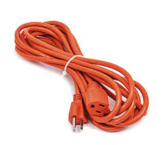 EXTENCION ENCAUCHETADA NARANJA 4M