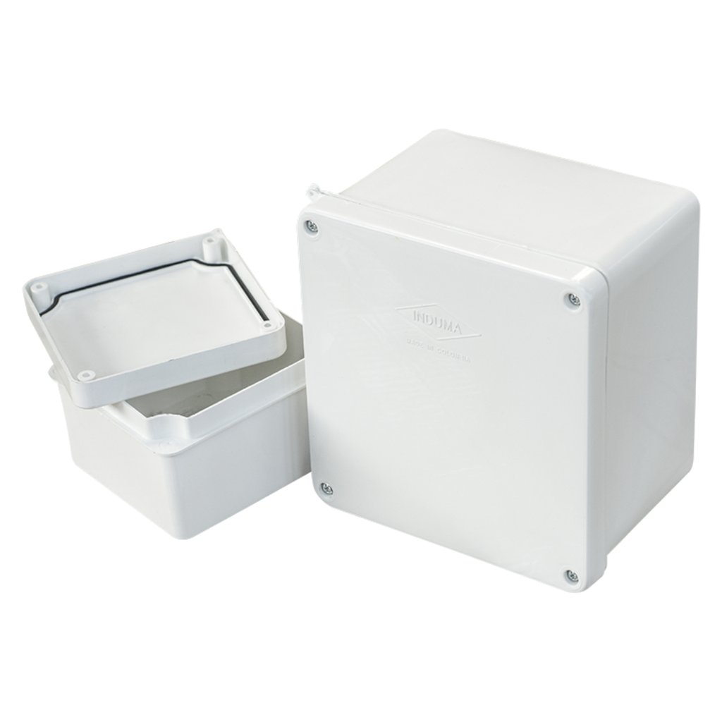 CAJA PLASTICA 10 X 10 SELLADADA INDUMA
