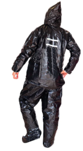 IMPERMEABLE PLASTICO PARA MOTO - TALLA L