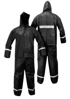 IMPERMEABLE PLASTICO PARA MOTO - TALLA M
