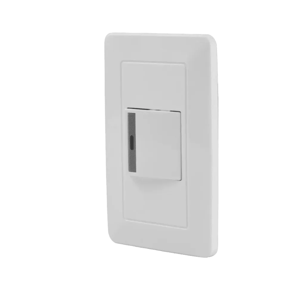 INTERRUPTOR SENCILLO TITANIUM BLANCO