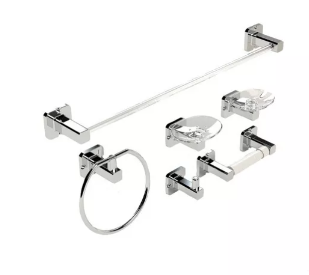 JUEGO DE ACCESORIOS PARA BAÑO HIDROGRIFERIAS CARDENAS