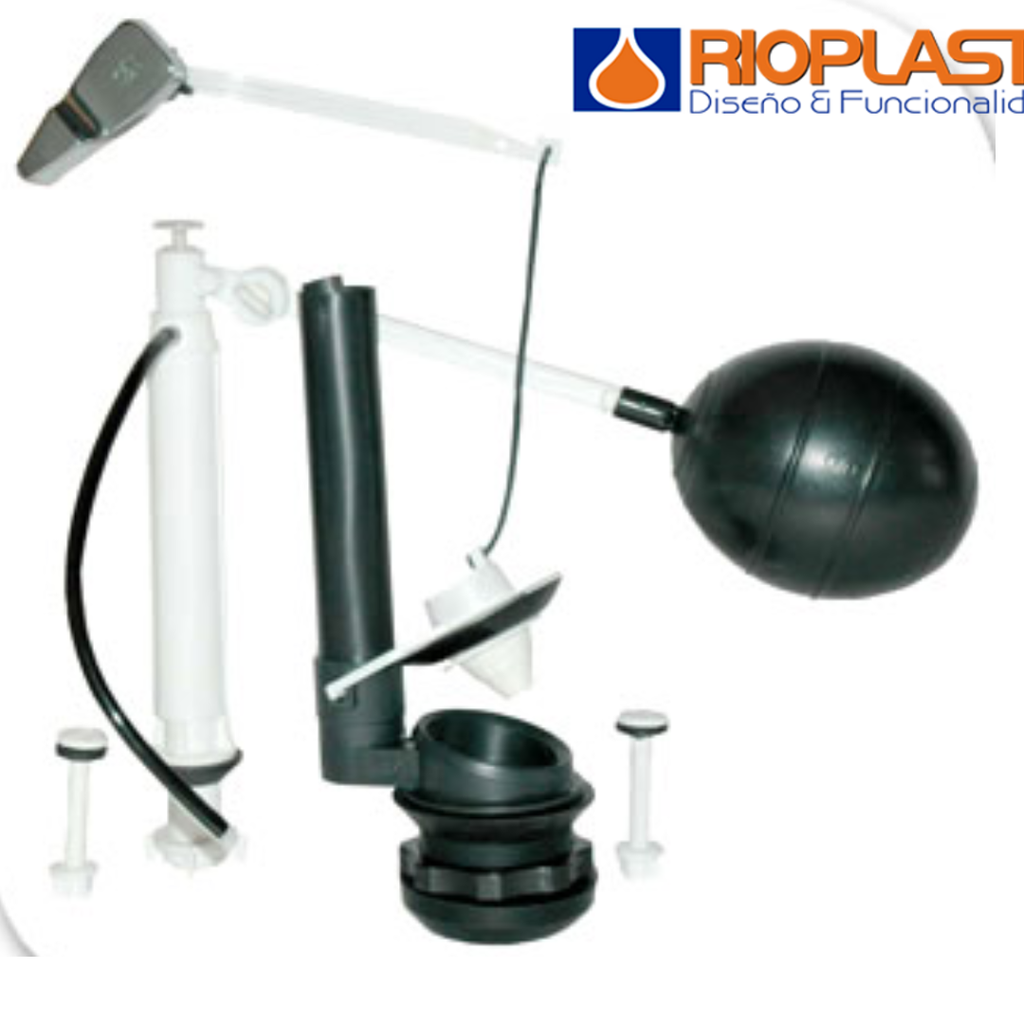 KIT DE GRIFERIA GRECO RIOPLAST MANIJA CROMADA