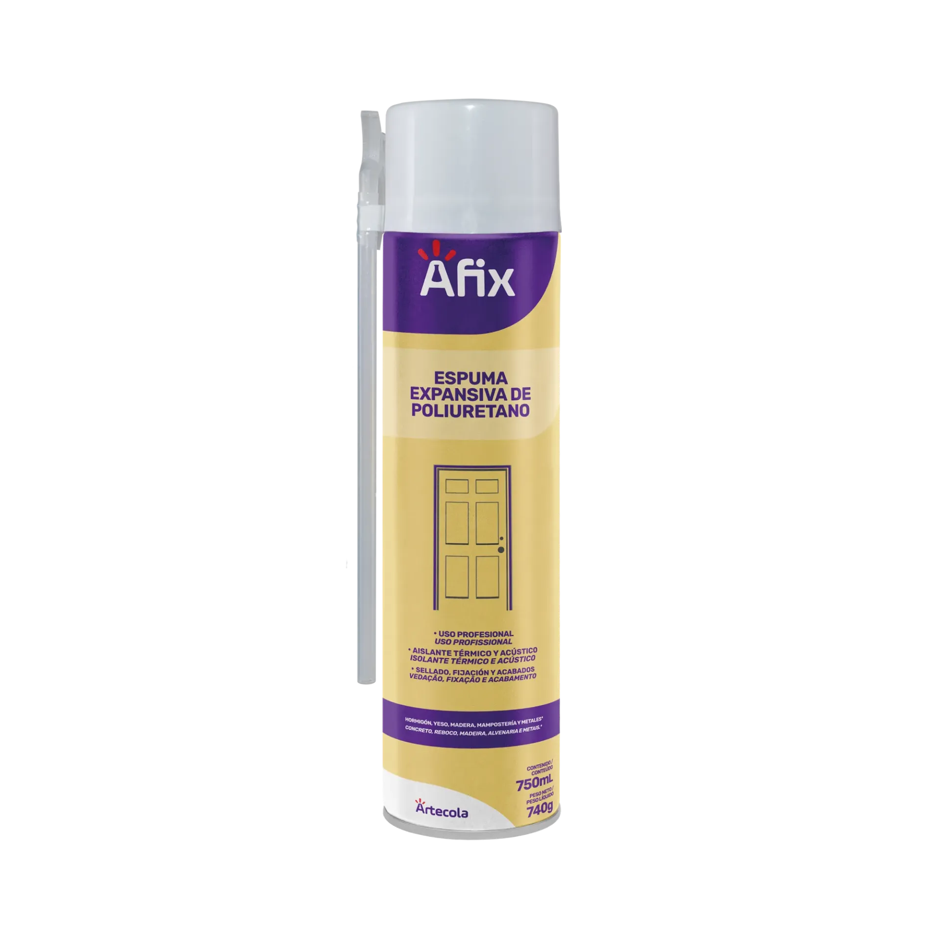 ESPUMA EXPANSIVA DE POLIURETANO 750 ML