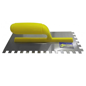 LLANA METALICA DENTADA MANGO PLASTICO IMEX