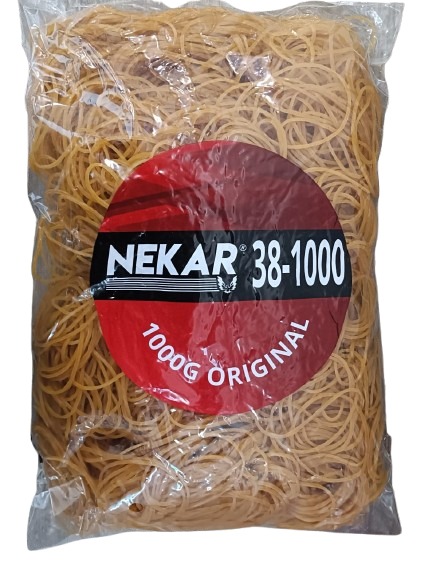 CAUCHO BANDA  ELASTICA  X BOLSA 1.000 gr