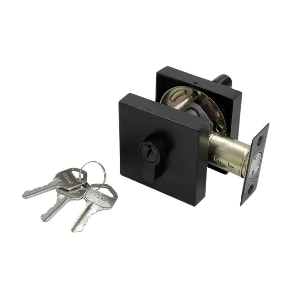 CHAPA DE SEGURIDAD LLAVE - MARIPOSA NEGRA
