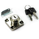 CHAPA MUEBLE 4 TORNILLOS