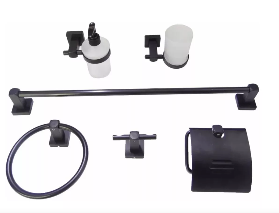 KIT DE ACCESORIO LUJO NEGRO X5