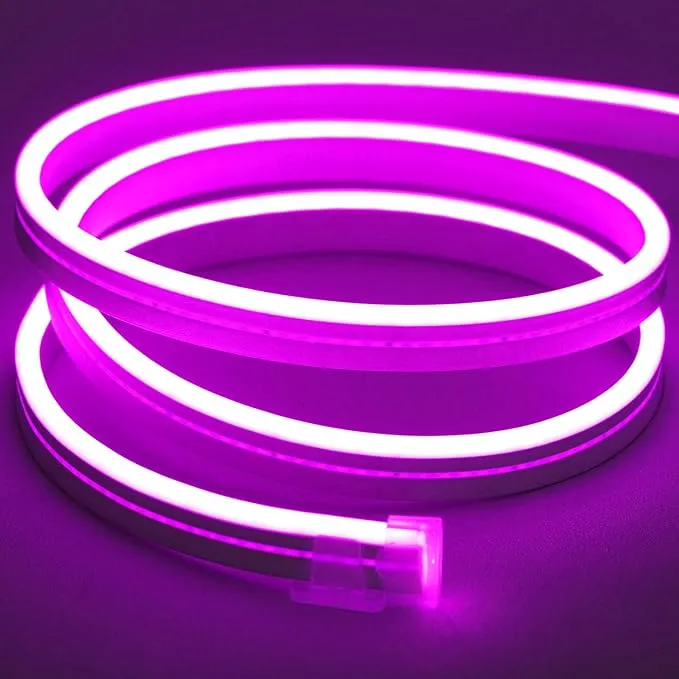 CINTA LED NEONFLEX 12 V X 5 METROS ZFR 343 LUZ PURPURA