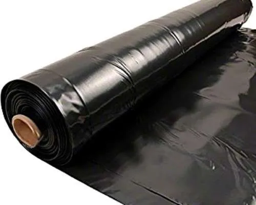 ROLLO DE PLASTICO NEGRO CALIBRE 6 1.5 A 100 METROS