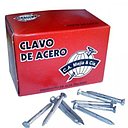 CLAVO ACERO ESTRIA VERTICAL 1 1/2