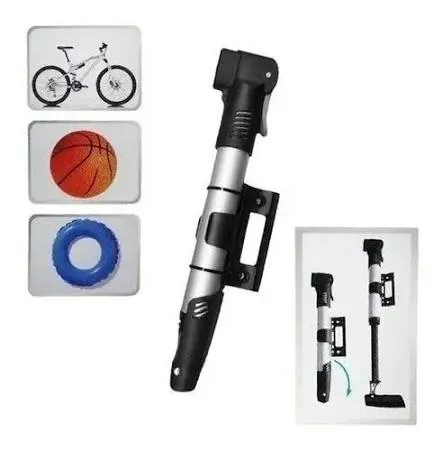 BOMBA PARA BICICLETA MINI CON SOPORTE