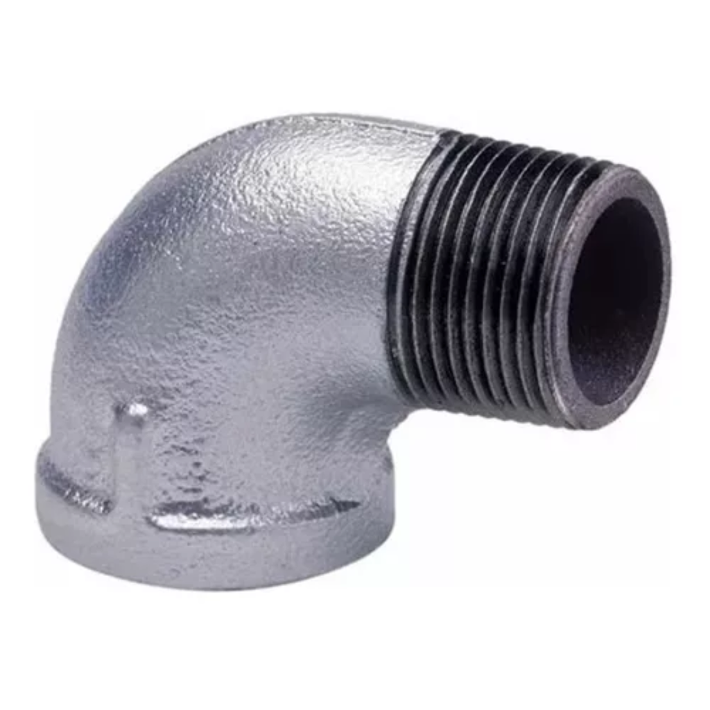 CODO CALLE GALVANIZADO 3/8 * 3/8