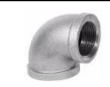 CODO GALVANIZADO 1"