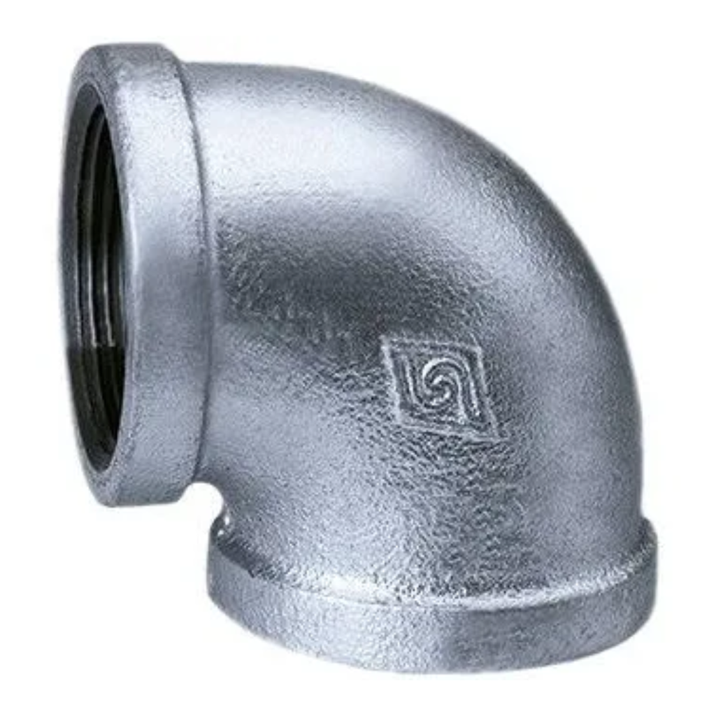 CODO GALVANIZADO 1/2