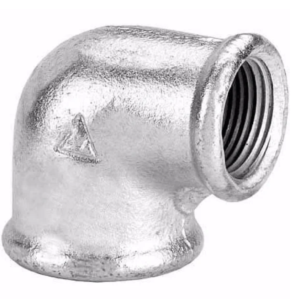 CODO GALVANIZADO REDUCCION 1/2 * 3/8